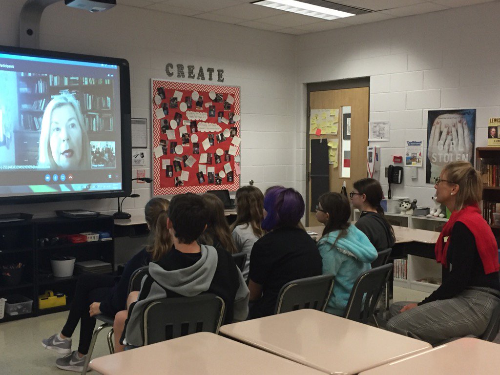 Skyping with a Virginia book club — the view from both sides! – Marsha ...